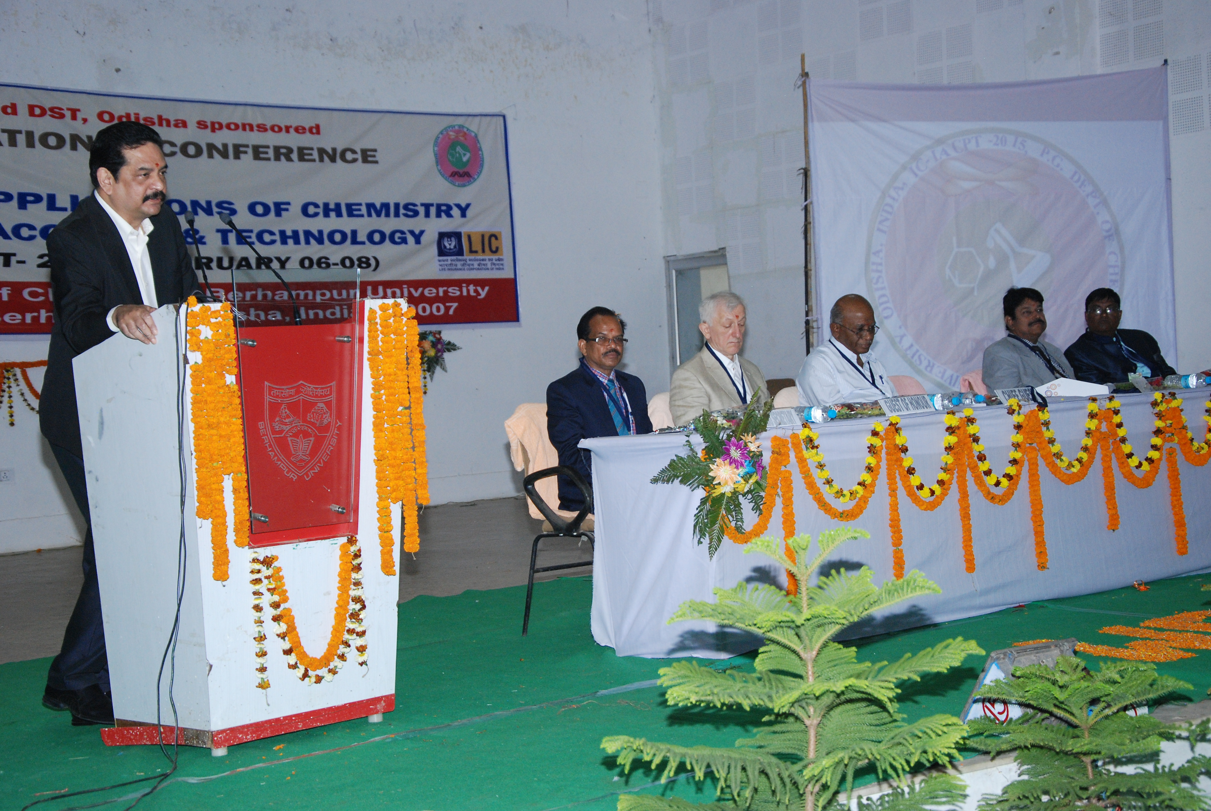 Inauguration by Vice-Chancellor, Prof. Behera
